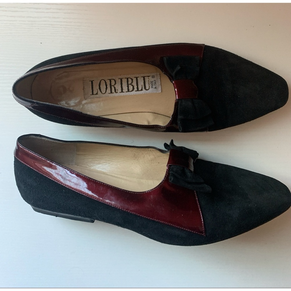 Vintage Loriblu Bow Flats Women’s 37